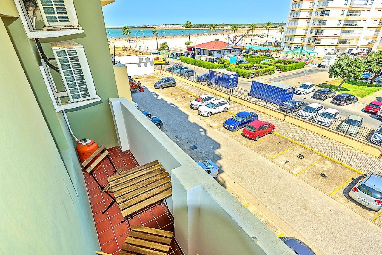 Ocean View Beach Apartment With Pool & Balconies El Puerto de Santa María Extérieur photo