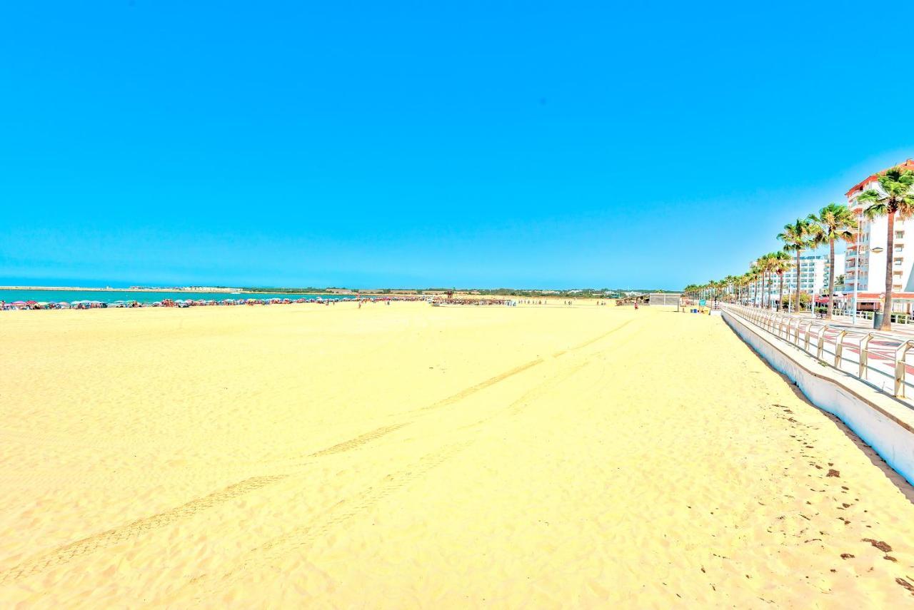 Ocean View Beach Apartment With Pool & Balconies El Puerto de Santa María Extérieur photo