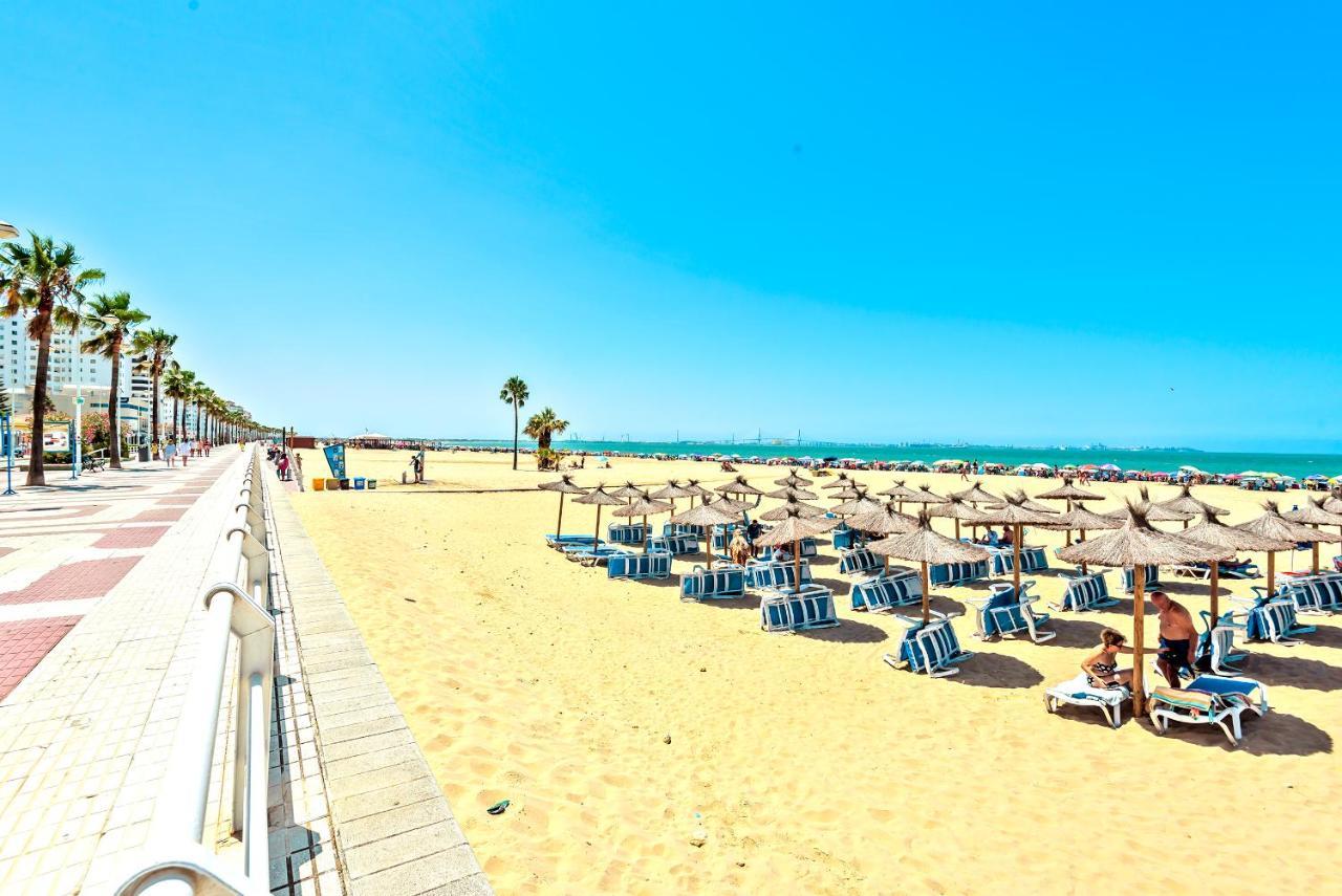 Ocean View Beach Apartment With Pool & Balconies El Puerto de Santa María Extérieur photo